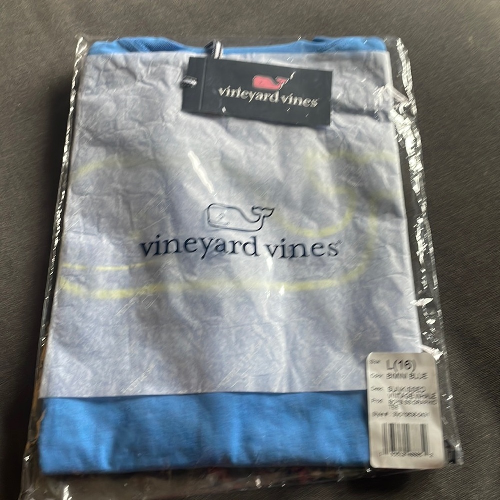 Vineyard vines short sleeve boys large (16)